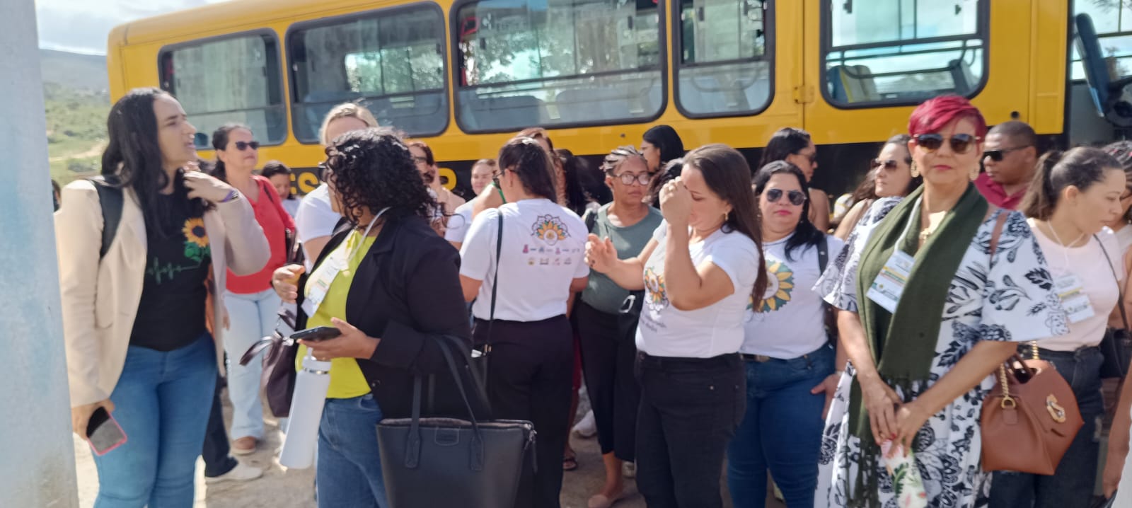 Visita às escolas